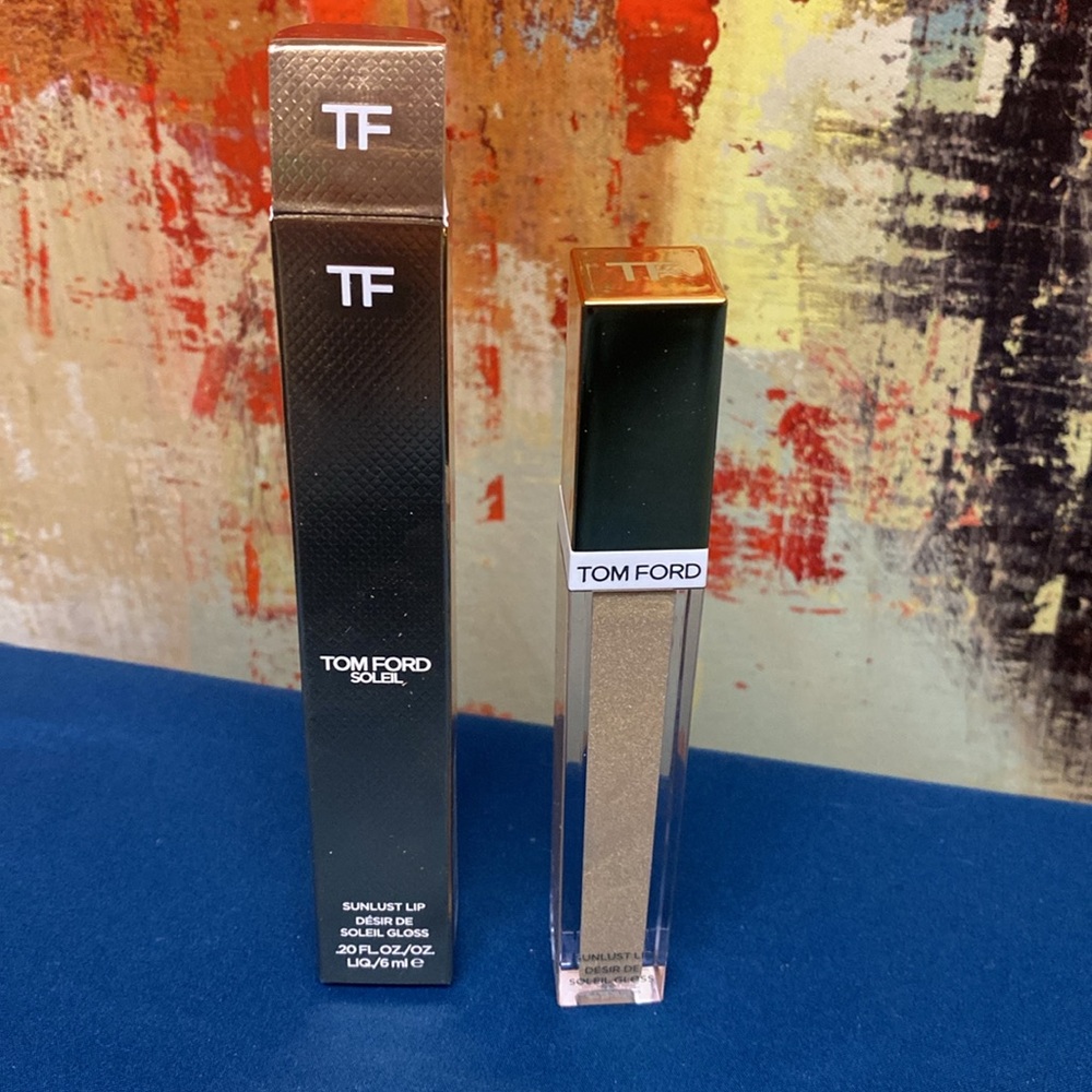 Limited Edition Tom Ford Soleil Sunlust Lip Gloss - Full Size Color Changing